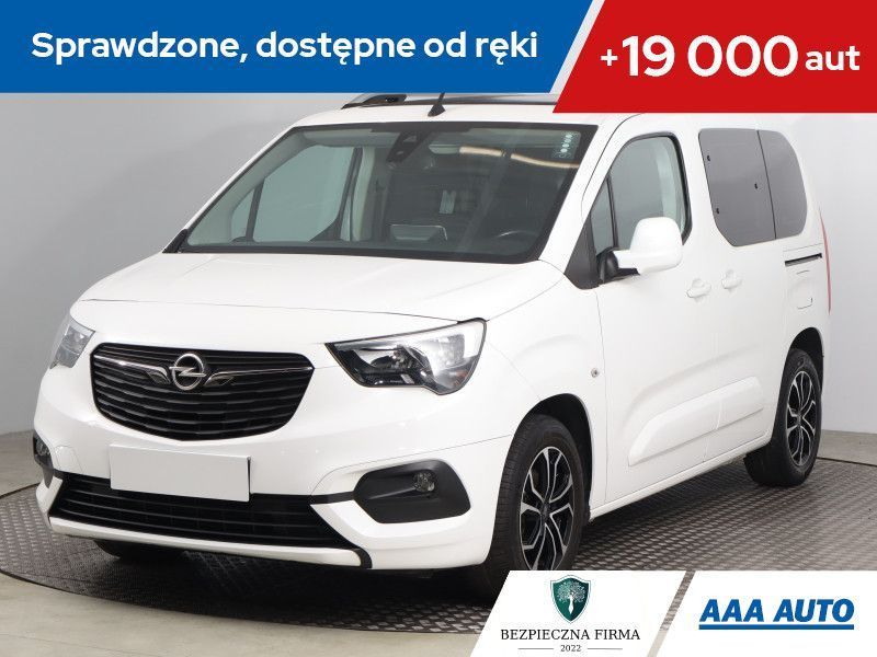 Opel Combo 1.2 Turbo Enjoy , Salon Polska, Serwis ASO, Klima, Tempomat,