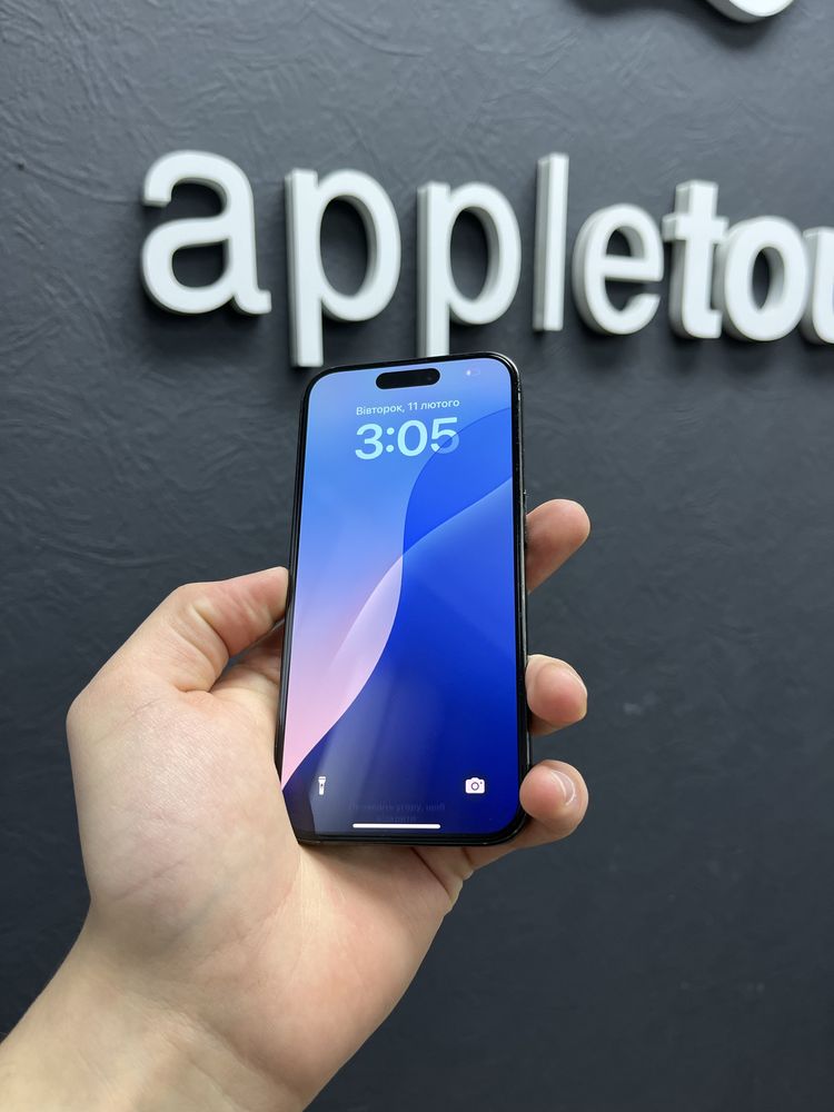 iPhone 15 Pro 256gb Neverlock Black Titanium з Гарантією!
