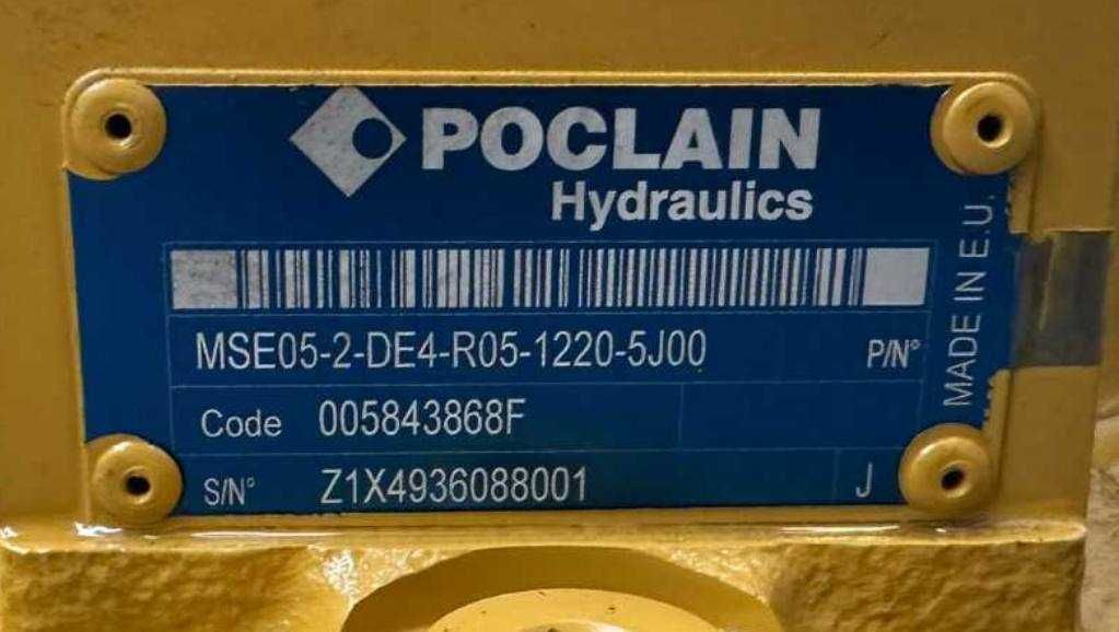 Poclain MSE05 Silnik hydrauliczny