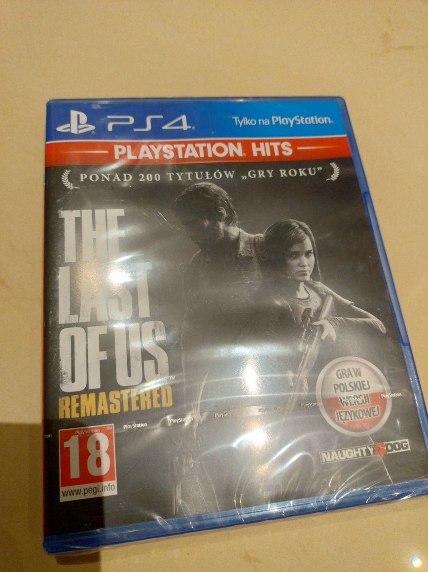 The last of us kolekcja PS4 PS5 nowa folia PL