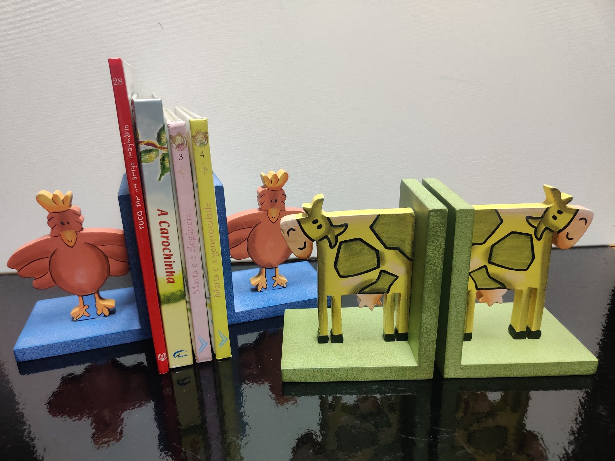 Suporte para livros de criança