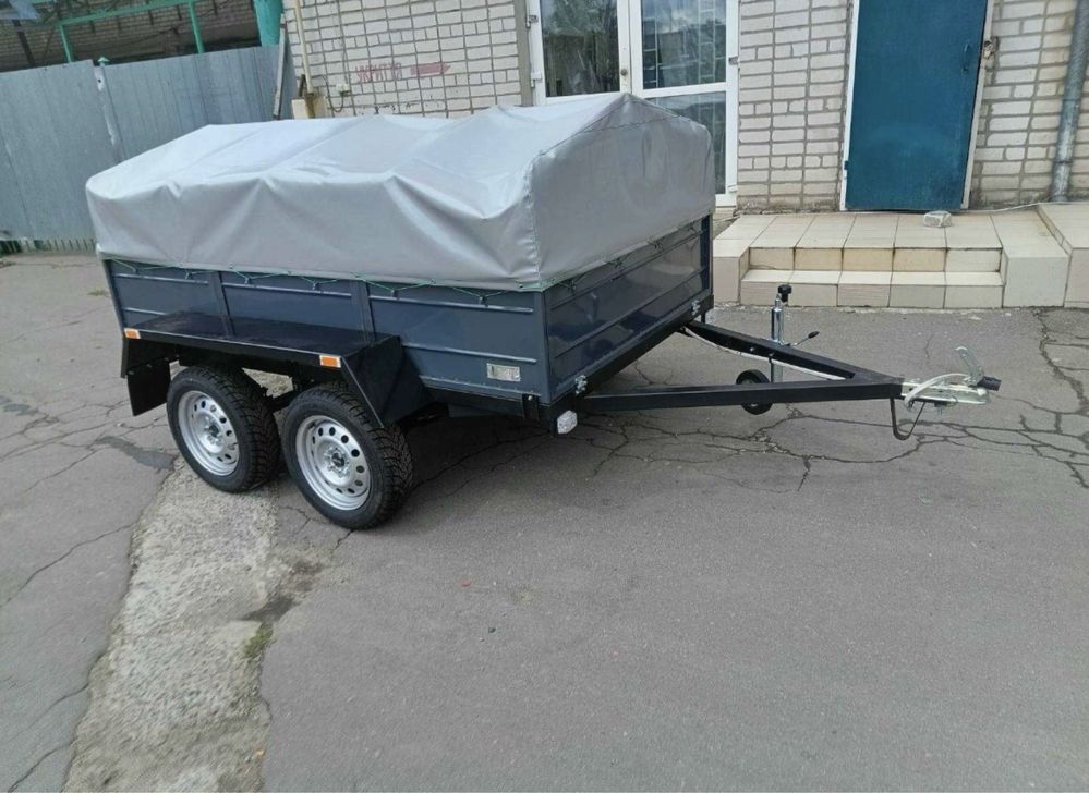 Причеп двухосний від виробника по доступній ціні з доставкою