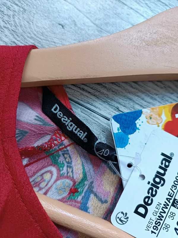 Oryginalna sukienka Desigual 100% Wiskoza Nowa z metką