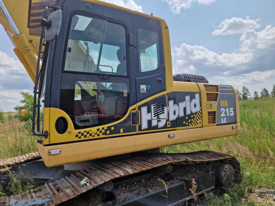 koparka cała lub na części Komatsu hb 215 lc hybrid z 2012r