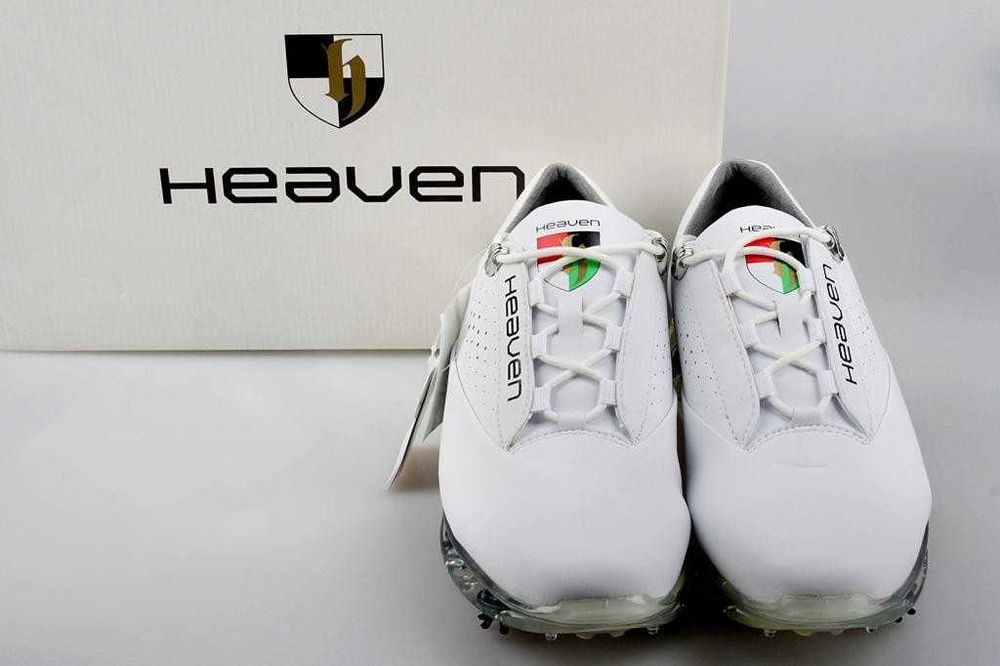 Buty sportowe skórzane Heaven do golfa rozmiar 42