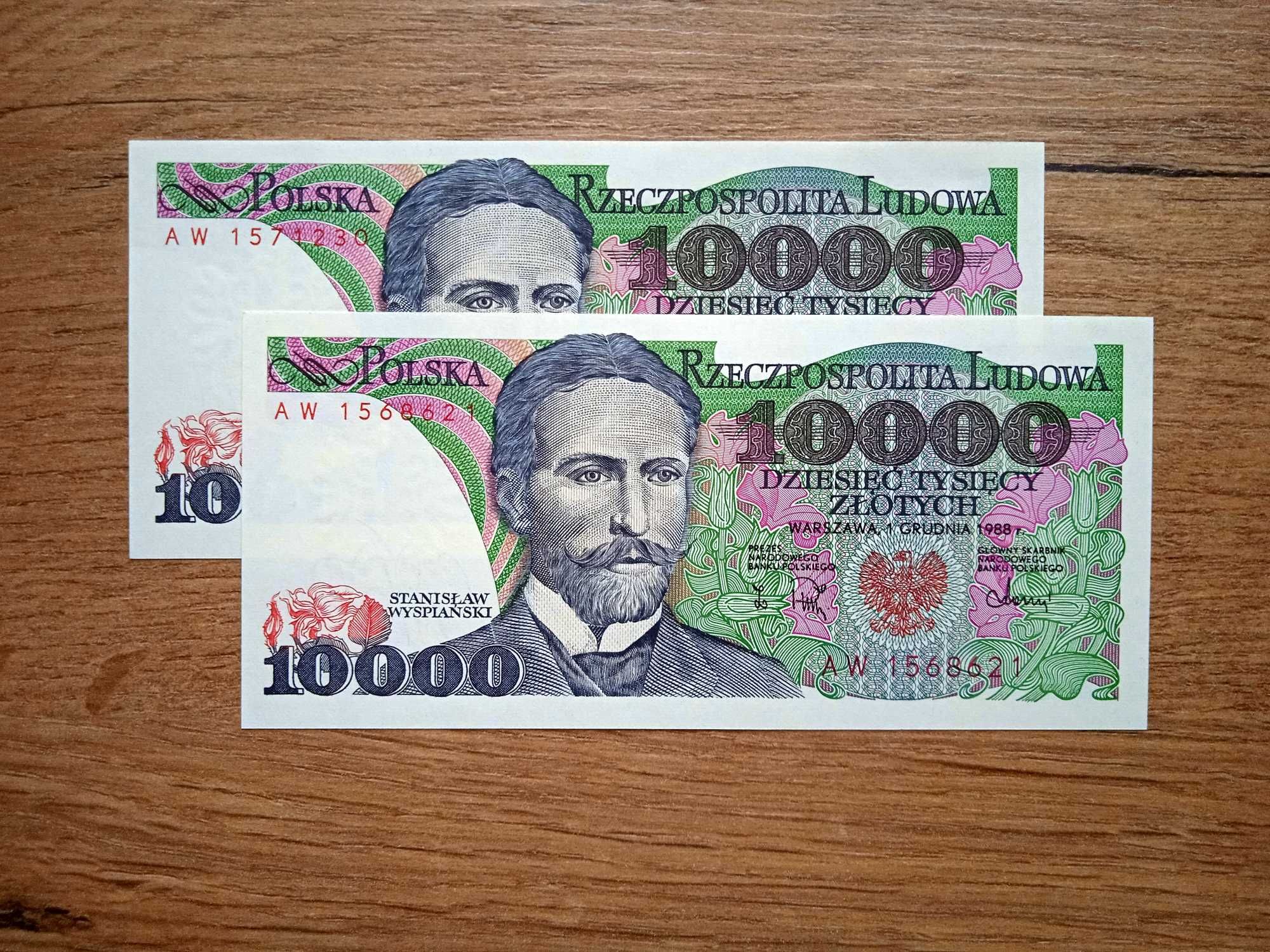 10000 zł 1988   AW   st.1 UNC