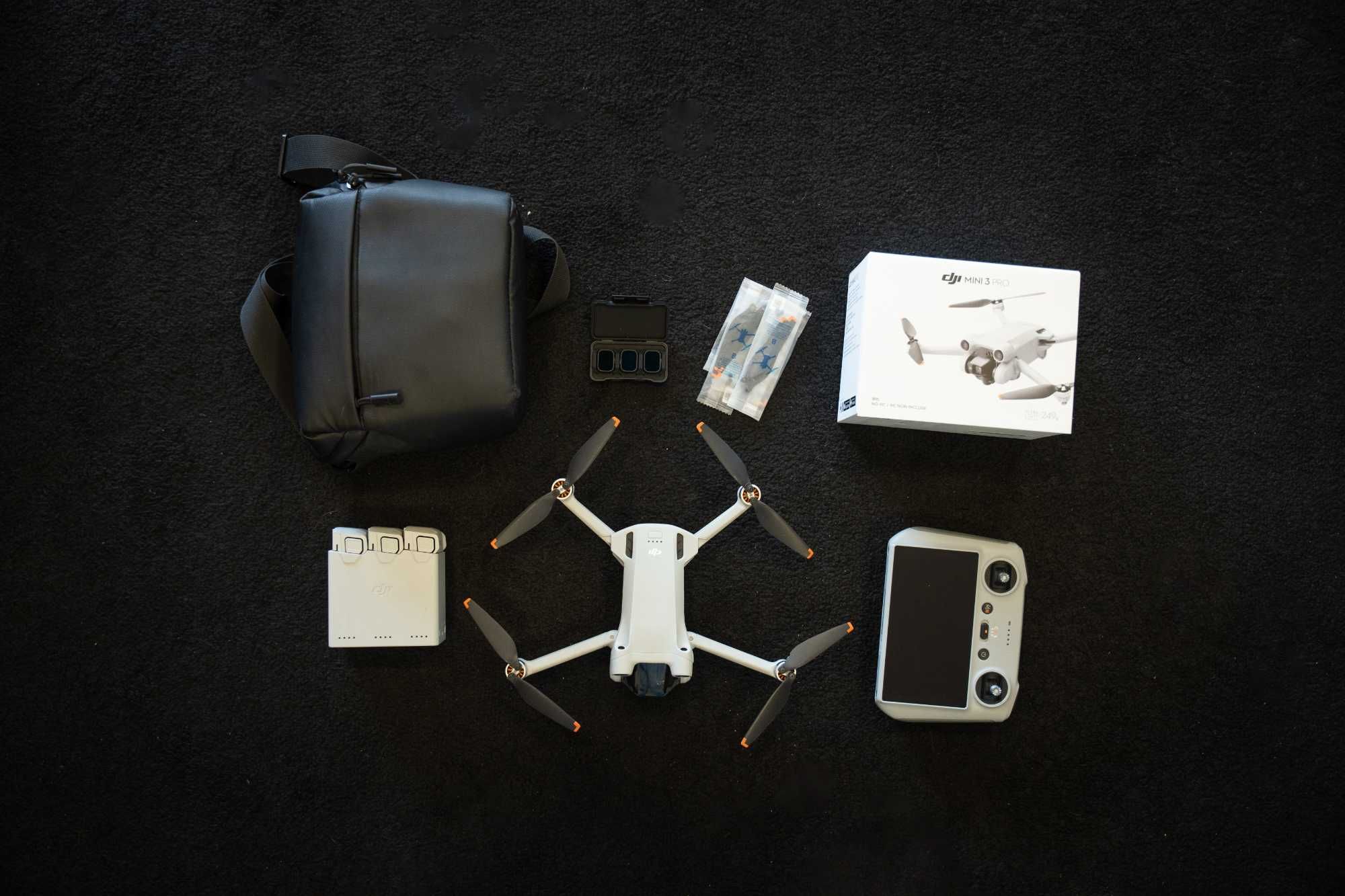 DJI Mavic Mini 3 Pro Combo - SEMI NOVO c/ Seguro, Mala e Acessórios