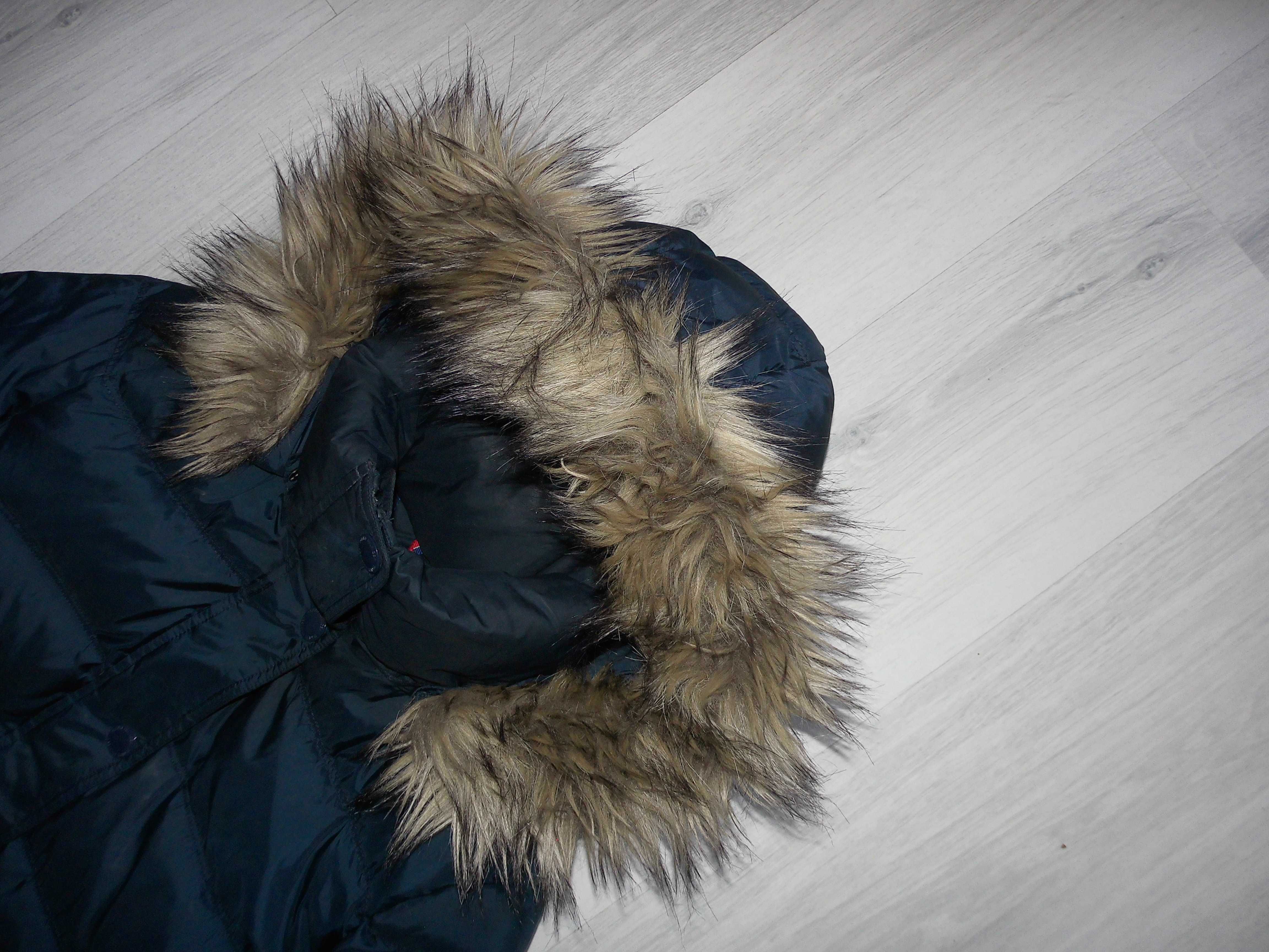 Tommy Hilfiger Down coat Damski Płaszcz Puchowy Rozmiar M BDB