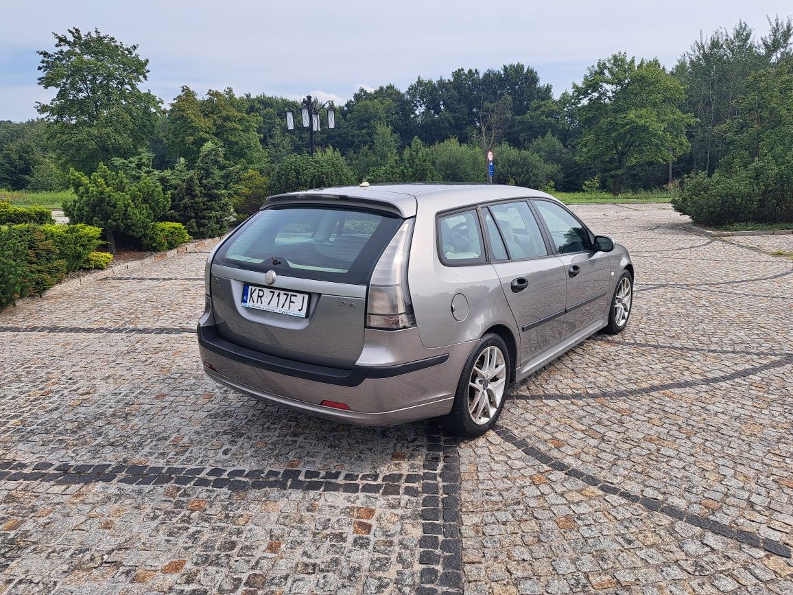 Saab 9-3 1.9 TiD 2006r Kombi Skóry Xenon Automat