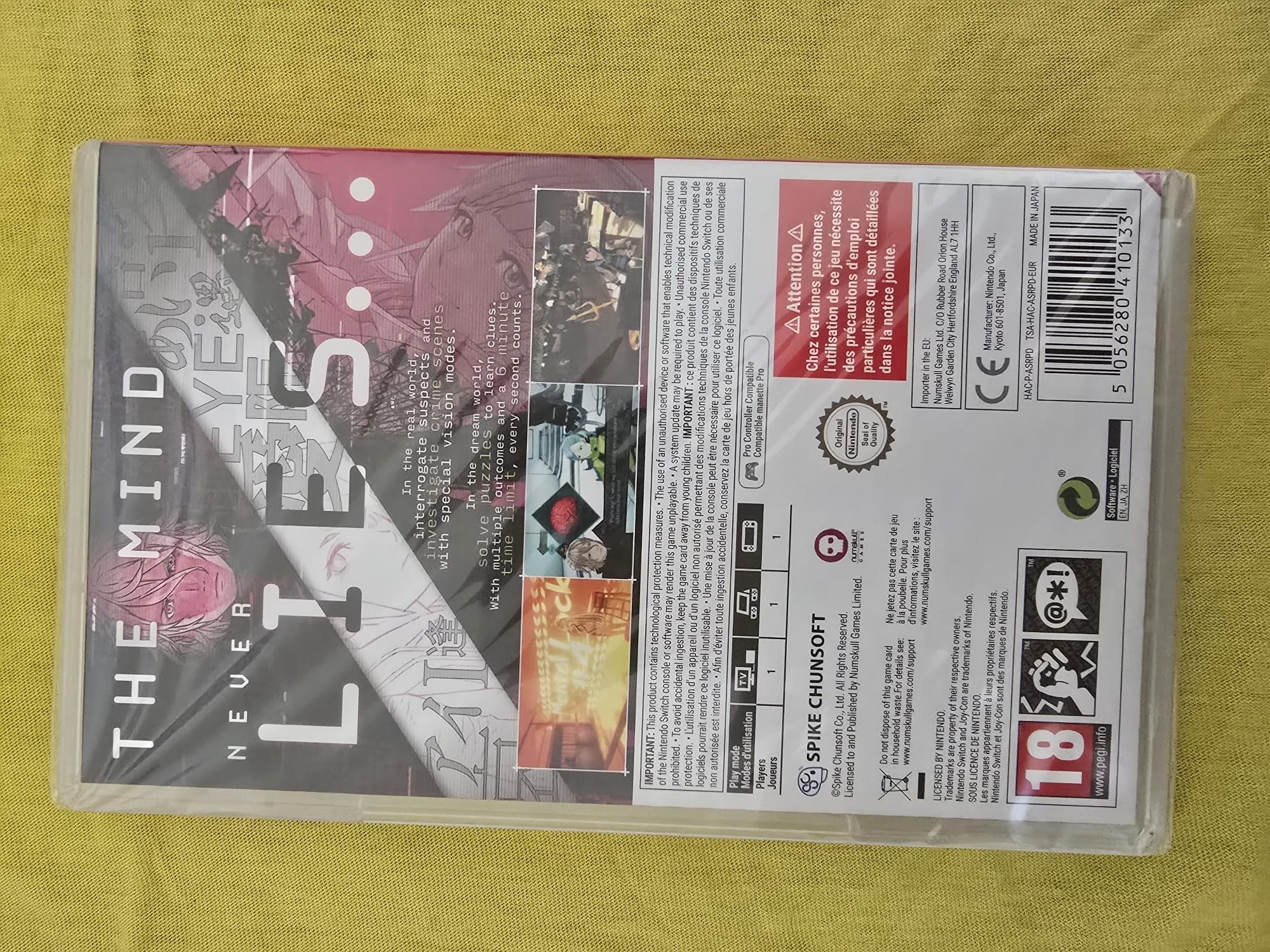 AI the Somnium Files - Nintendo Switch