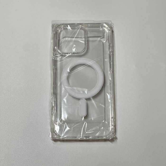 NOWE Etui iPhone 16 Pro Max Przezroczyste + MAGSAFE Indukcyjne