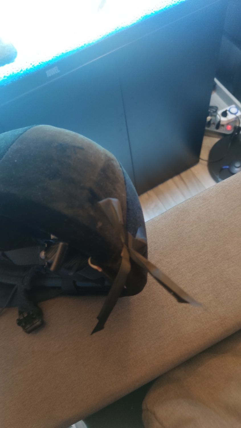 Toczek kask jeździecki horkagratis rekawice