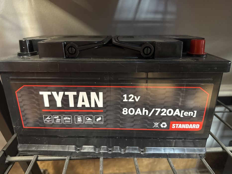 akumulator 12V 80Ah 720A P+ TYTAN