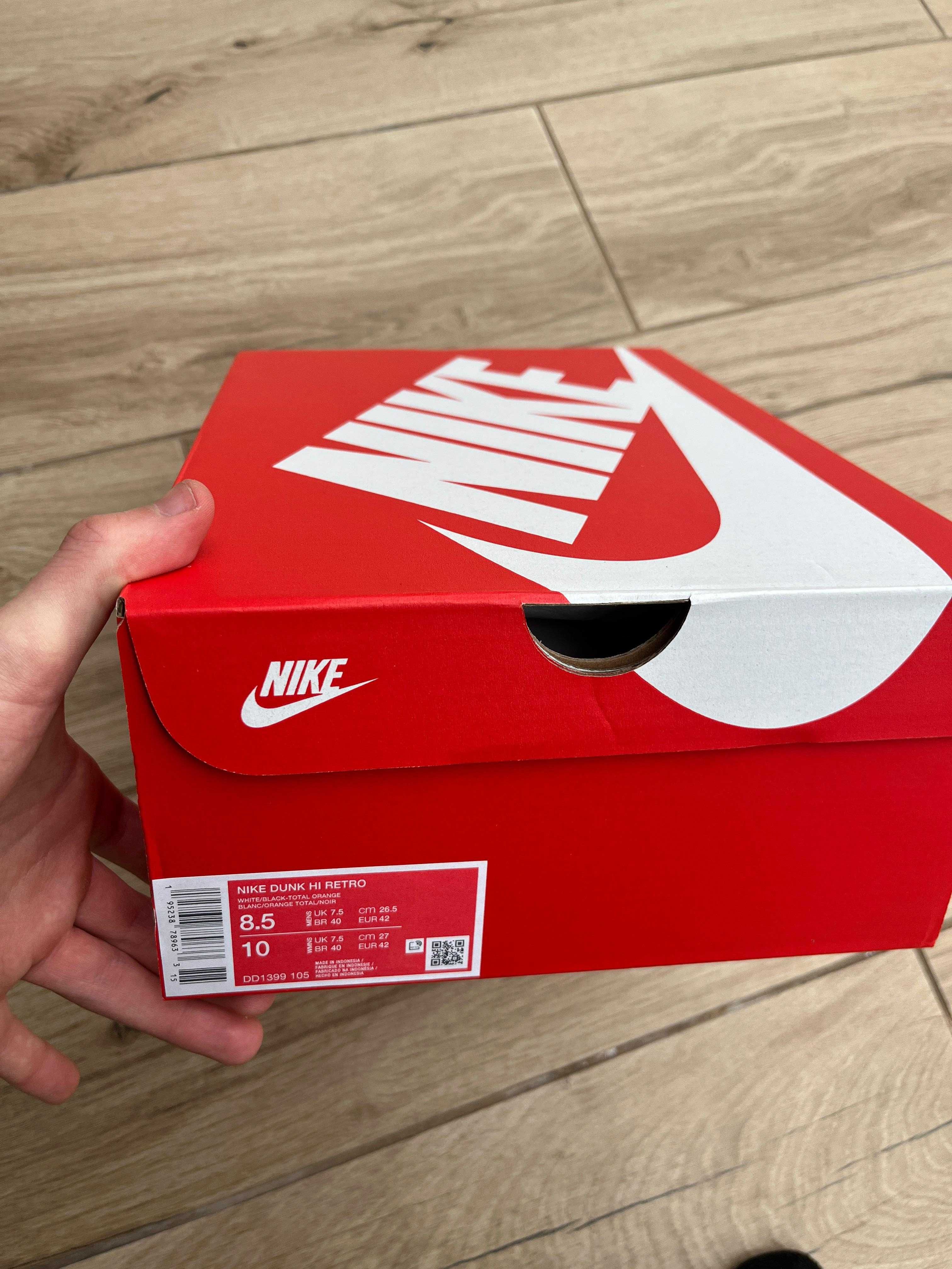 Nike Dunk High Panda 42 – Novos e Selados na Caixa