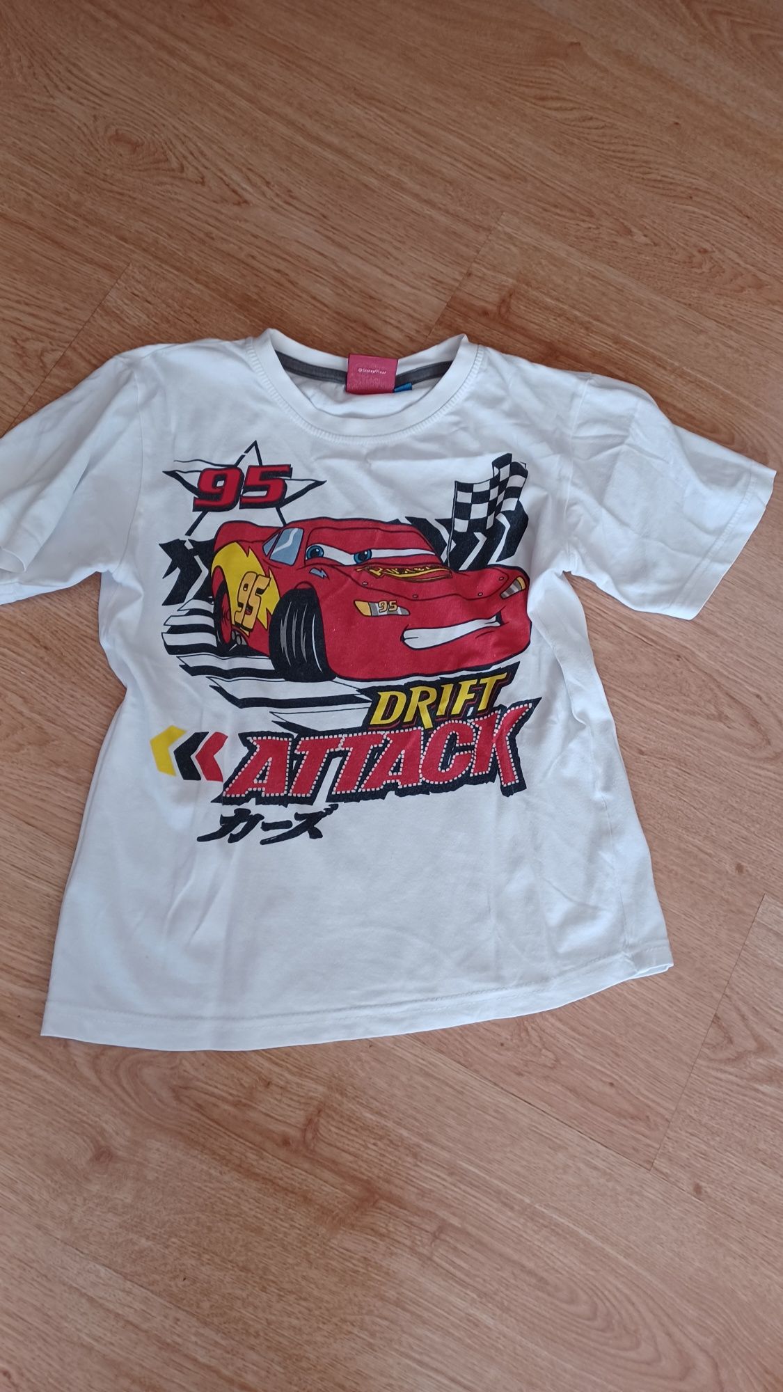Koszulka t-shirt Cars Disnay Pixar 122/128