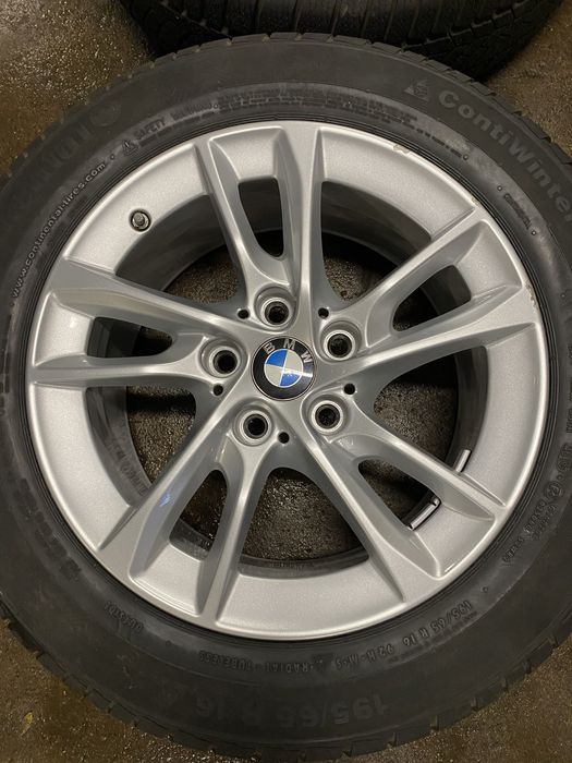 Koła Alu BMW X1 5x112 7Jx16H2 ET47 66,6 Zima Continental 195/65R16 8mm
