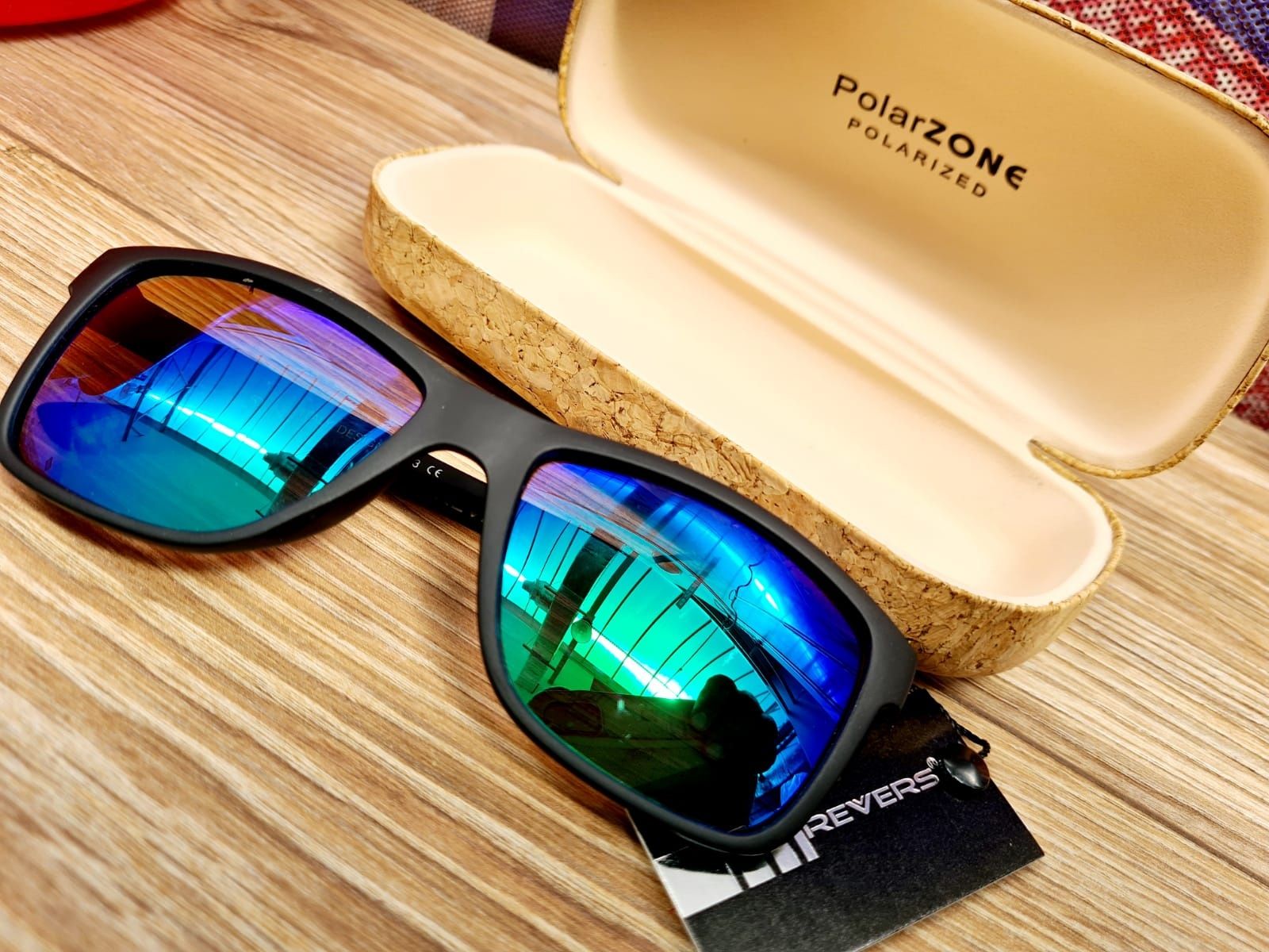 Nowe modne okulary przeciwsłoneczne męskie marki Revers