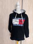 Czarna bluza  z kapturem Tommy Hilfiger r. S
