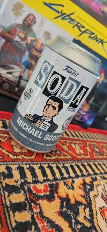 Michael Scott Funko POP soda