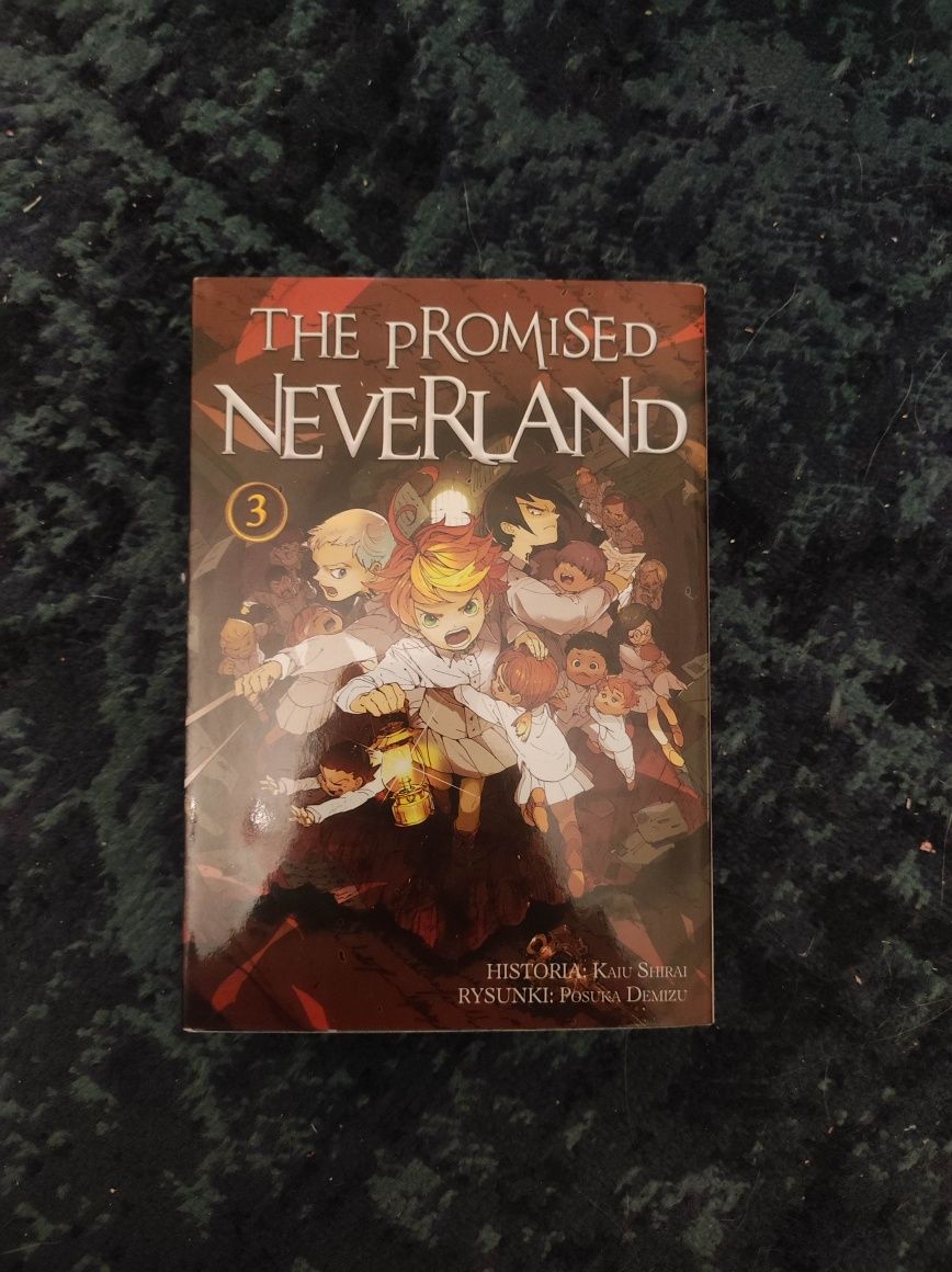 Manga "The Promised Neverland" 3 tomy.
