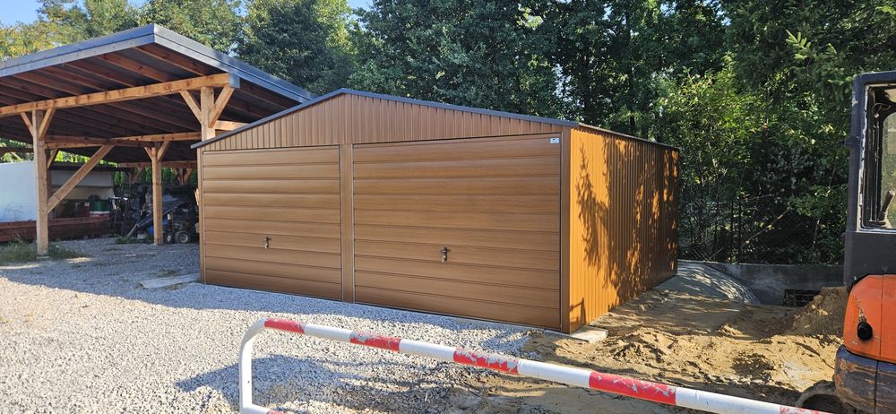 GARAŻ Drewnopodobny Hala Wiata Rolnicza Budka ogrodowa Magazyn Blaszak