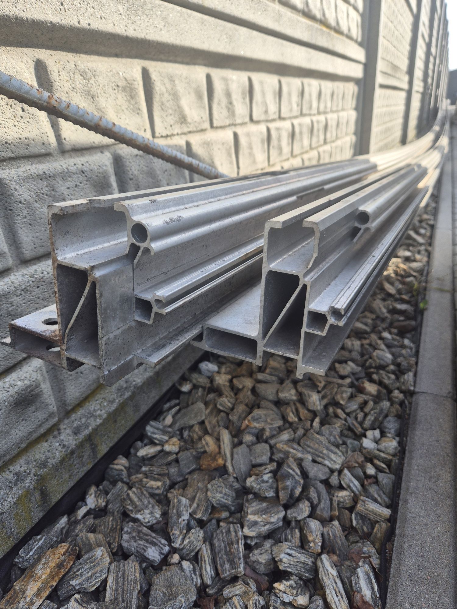 Krone Szyna prowadnica dachu Autocar lewa + prawa