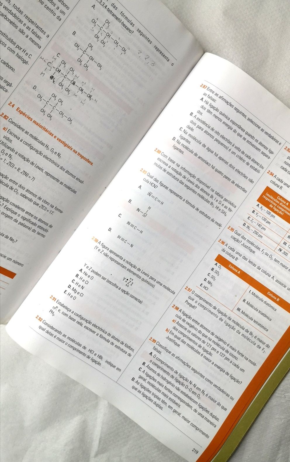 "10 Q" Bloco 1 Física e Química - QUIMICA 10/11ano