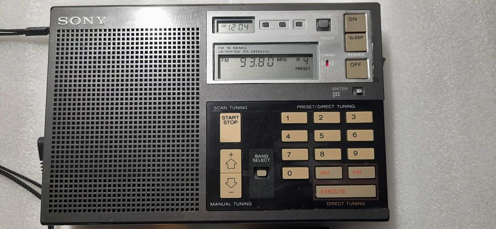 Radioodbiornik globalnej Sony icf-7600d