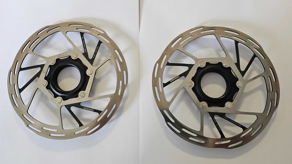 Zaciski + tarcze Sram Force E1 XPLR AXS Mega Zestaw