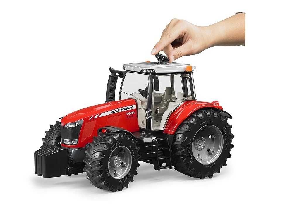 Ciągnik Massey Ferguson 7600 Zabawka Bruder 03046