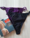 2+1 Stringi damskie Atlantic, rozmiar M, 2 sztuki