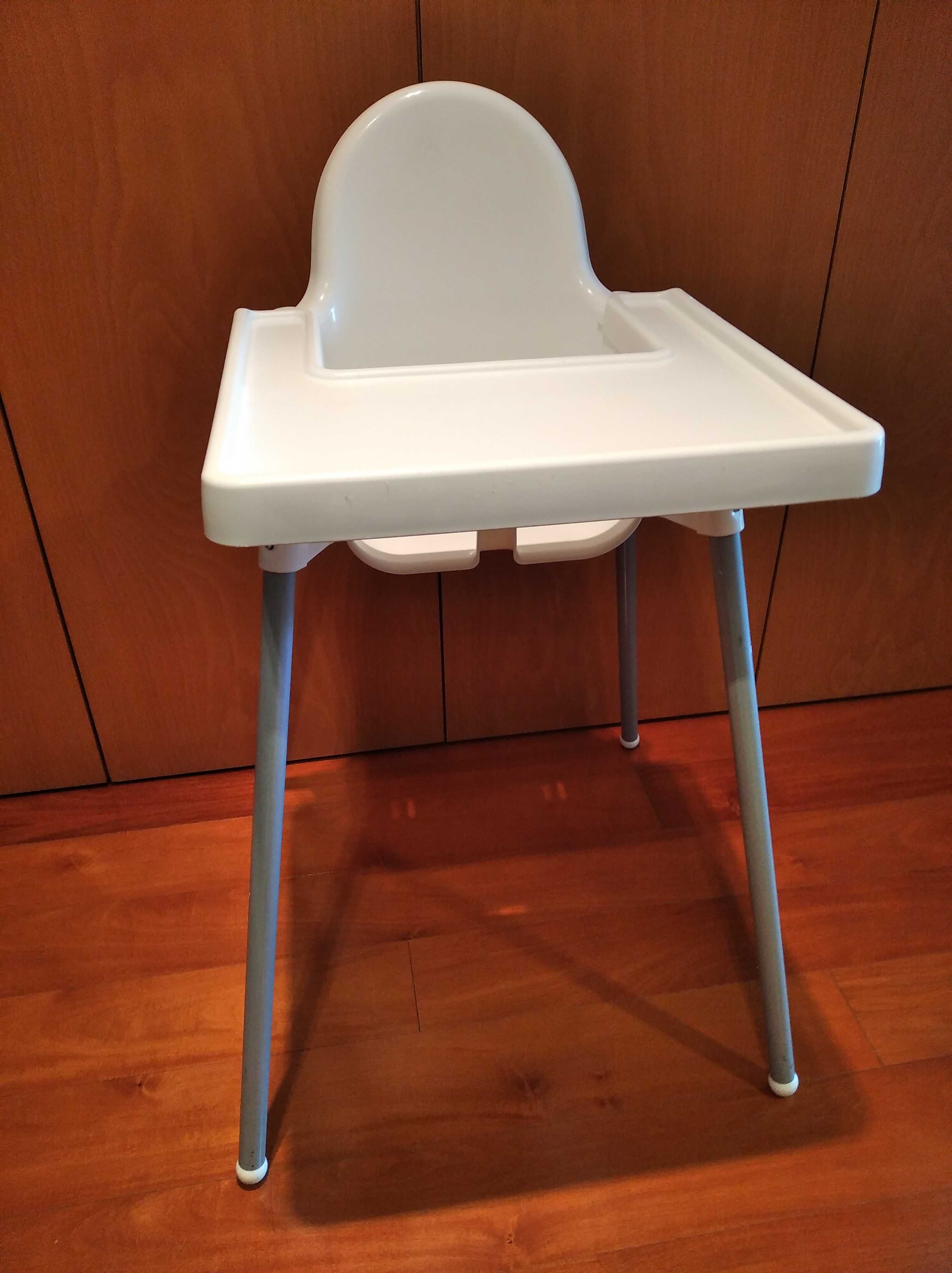 IKEA Antilop: cadeira alta de refeição para bebé, com tabuleiro