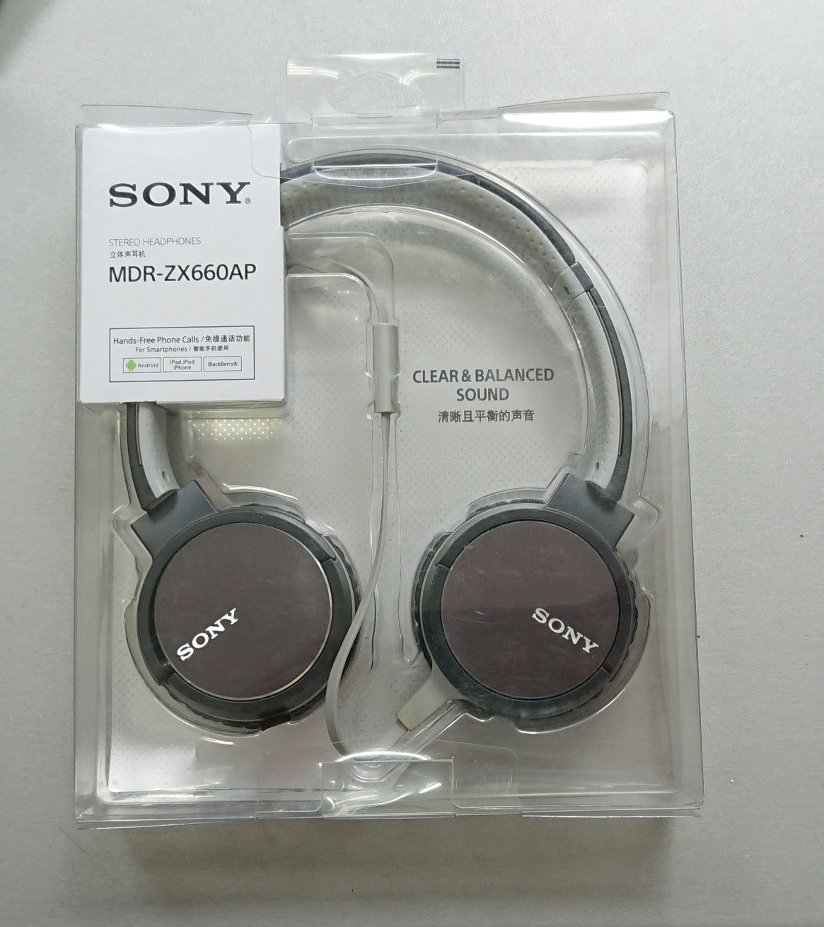 Premium Наушники Гарнитура Sony MDR-ZX660AP. Классный звук и дизайн!