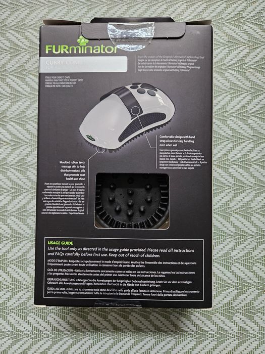 Furminator curry comb