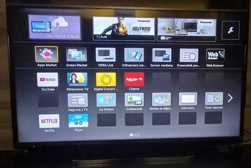 TV led Panasonic 47 cali wifi smart tv