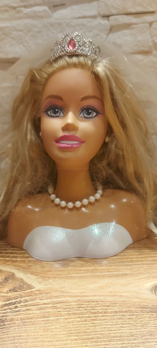 Głowa do czesania Barbie