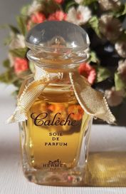 Hermes Caleche soie de parfum 7,5 ml, miniatura, unikat, vintage