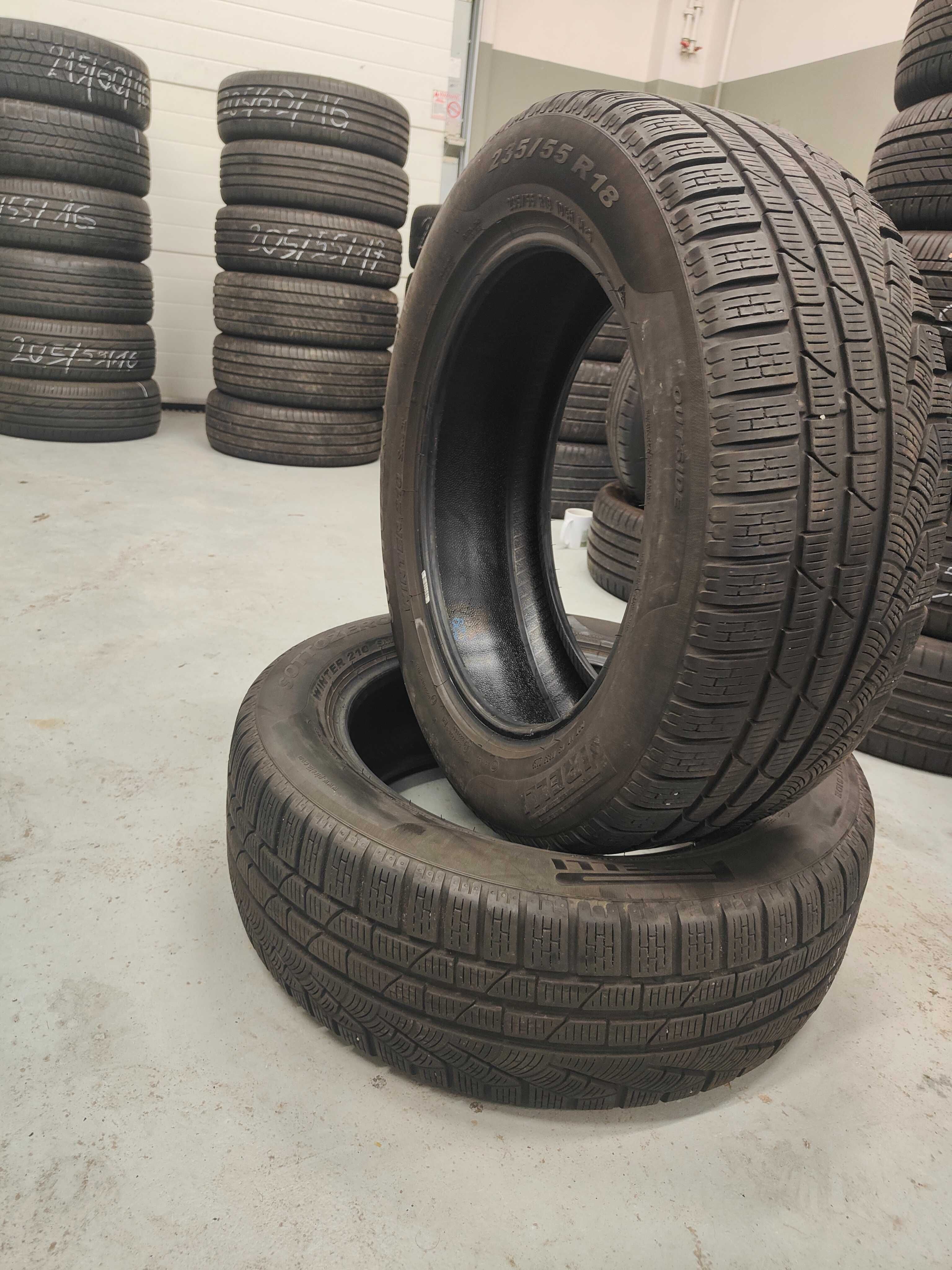 :254 Opony zimowe Pirelli SottoZero Winter 235/55/18