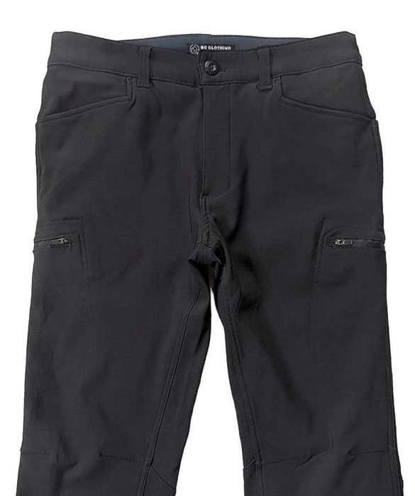 Трекинговые softshell брюки софтшелл на флисе дышащие + водозащита M