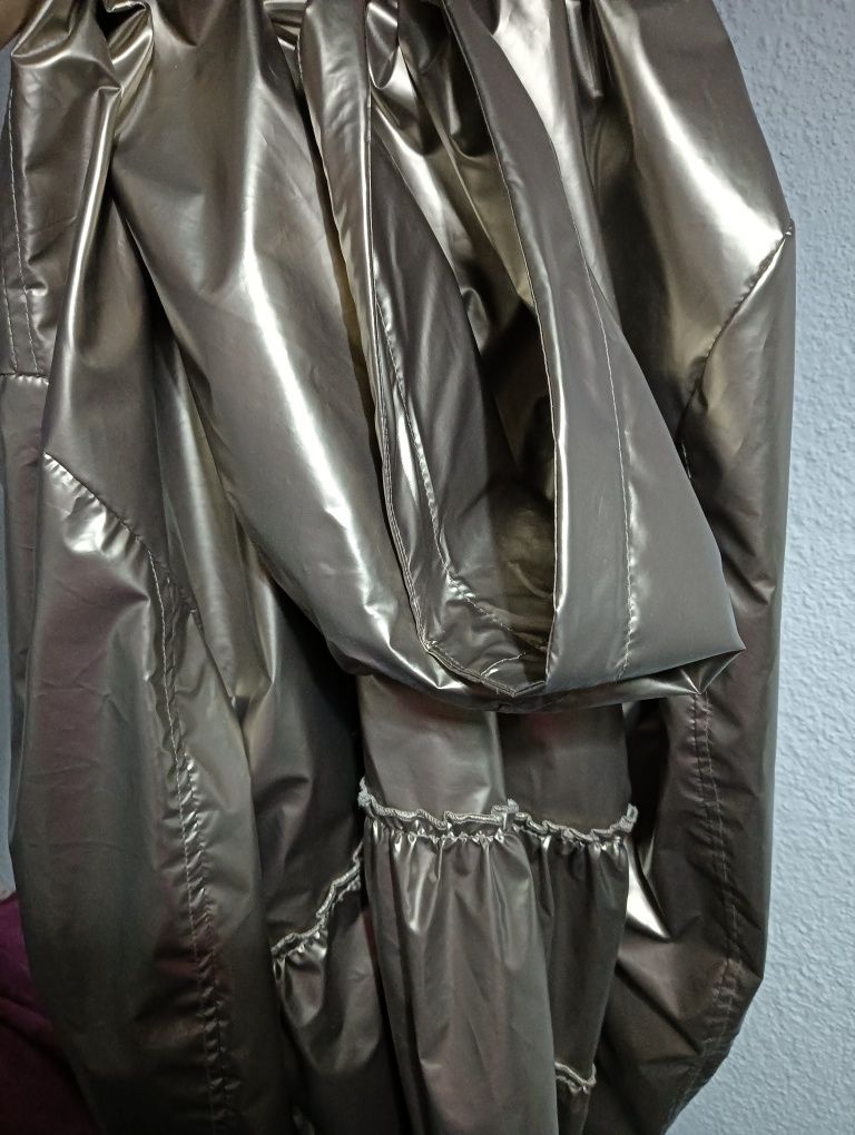 Parka Dourada Moda Ana