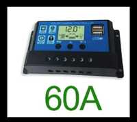 Controlador carregador solar 60ah