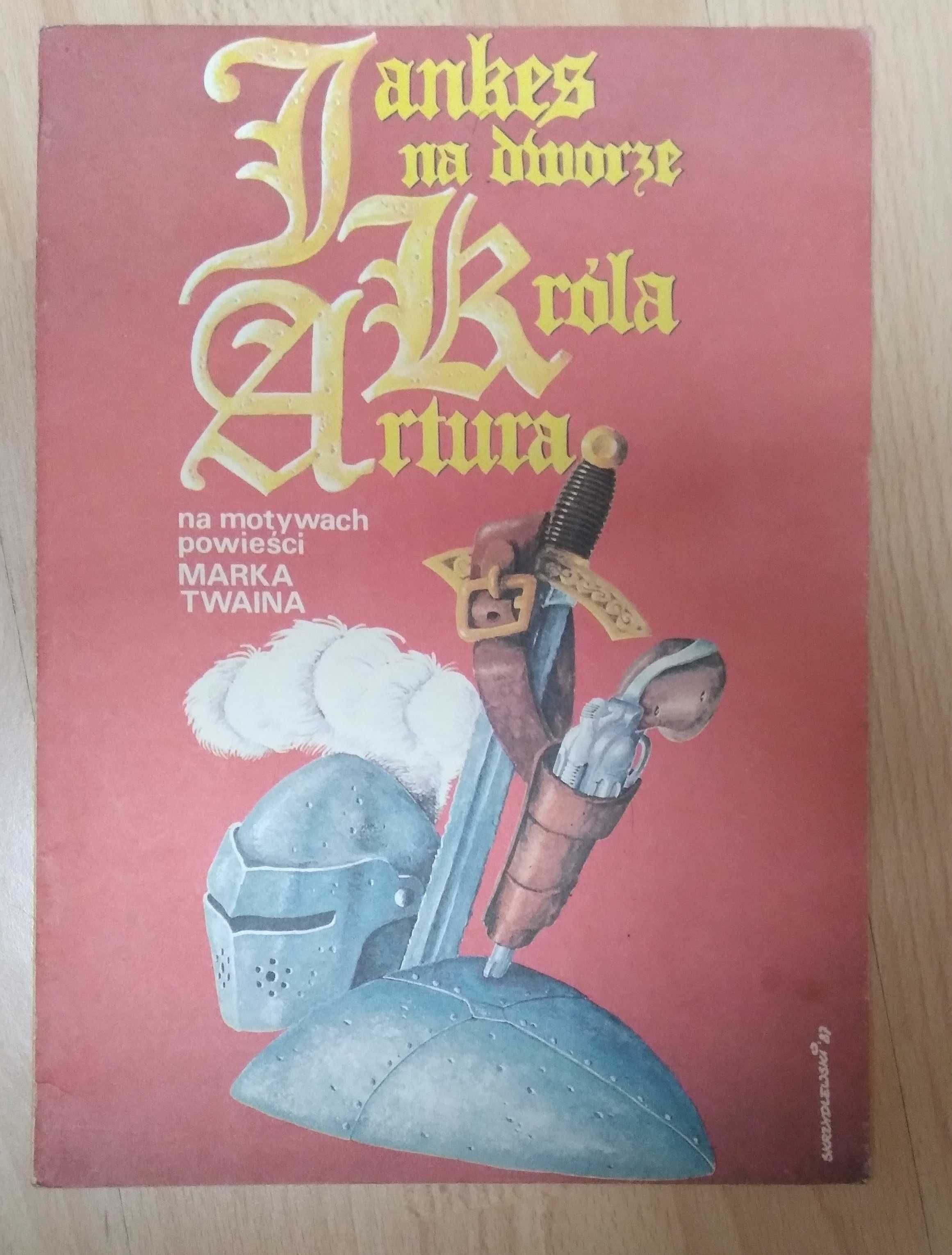 KOMIKS Jankes na dworze króla Artura na motywach powieści Marka Twaina