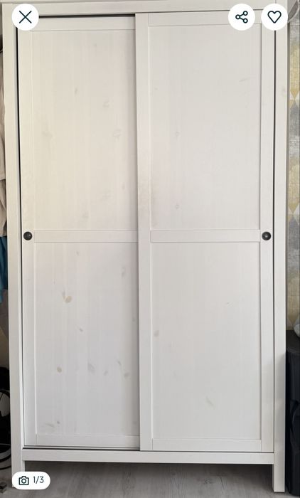 Szafa Hemnes Ikea biała