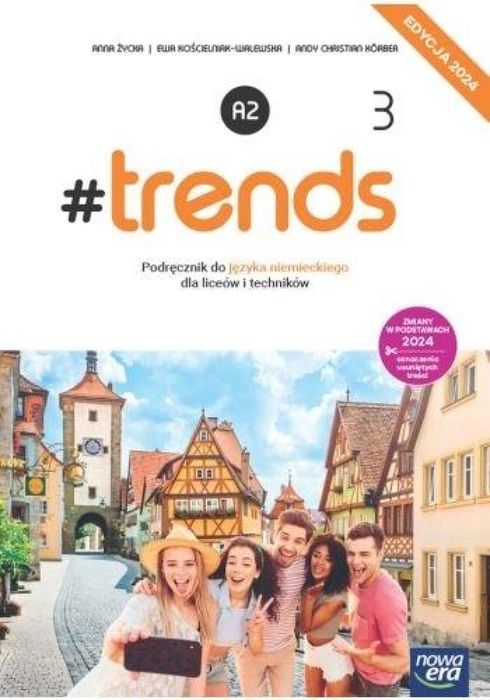 J. Niemiecki 3 #trends Podr. 2024 Nowa Era Anna Życka, Ewa Koś