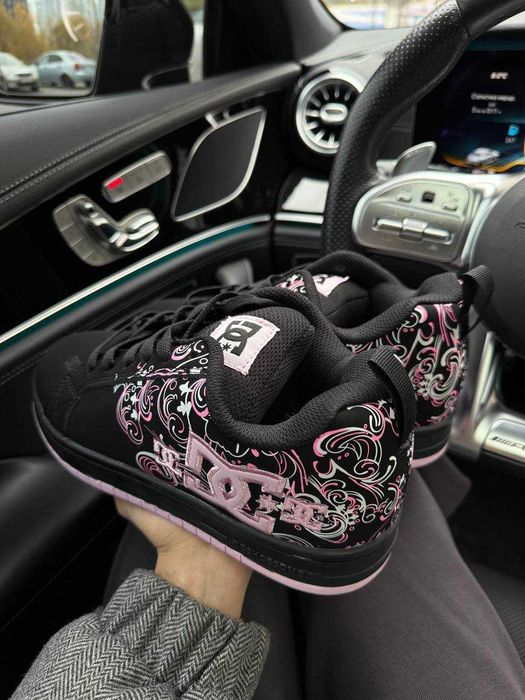 !SALE! DC Shoes Court Graffik Black Pink Sabbath 36 37 38 39 40 41 дс