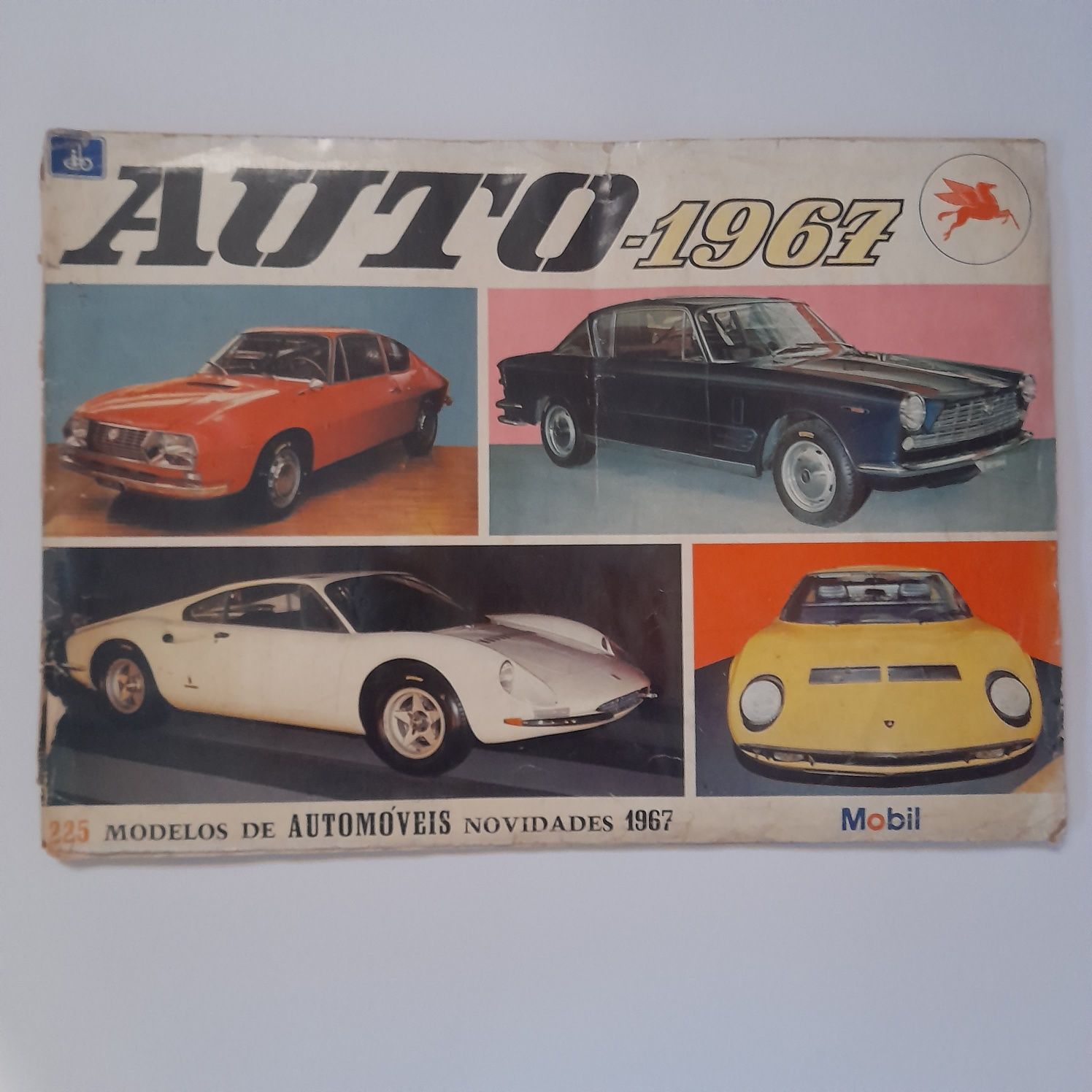 Caderneta de cromos Auto 1967.