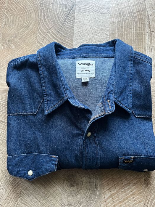 Koszula męska jeansowa Wrangler Icons, xxl. Jak nowa