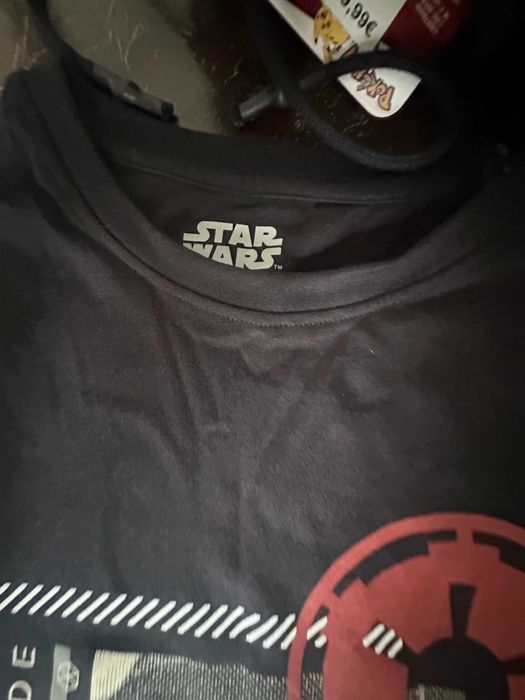 darth vader preta star wars t shirt M