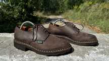 Брендові жіночі туфлі, дербі Paraboot
