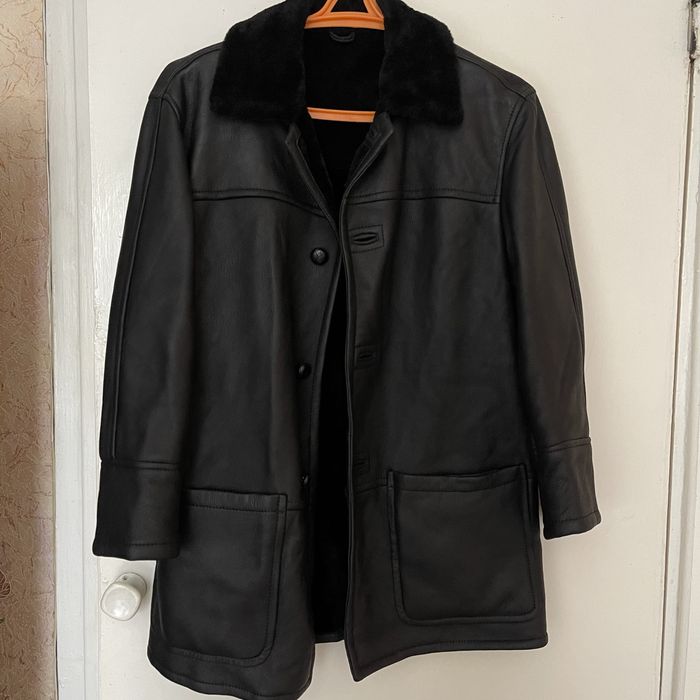 Дублянка чоловіча італійська оригінальна shearling